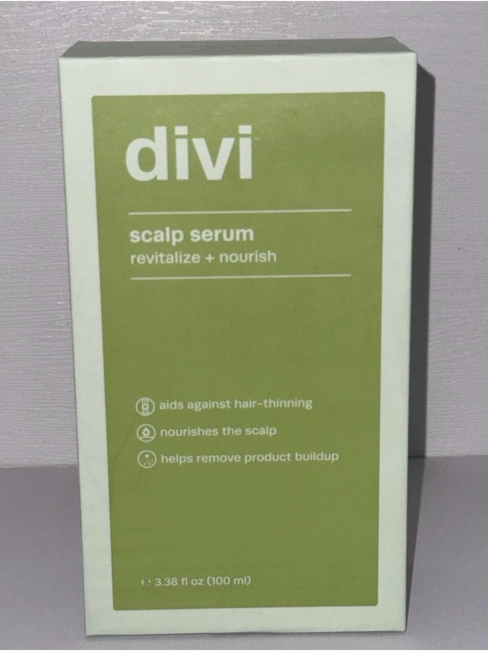 Divi Scalp Serum for Hair Thinning & Scalp Health, 100ml/3.38fl Oz